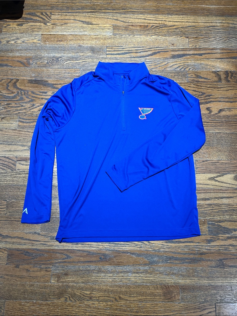 Antigua Royal Blue Half-Zip Pullover